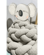 Trenza Protector de Cuna 200cm BOUCLE STONE - MINIPIU