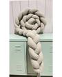 Trenza Protector de Cuna 200cm BOUCLE STONE - MINIPIU