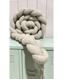 Trenza Protector de Cuna 200cm BOUCLE STONE - MINIPIU