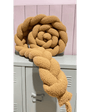 Trenza Protector de Cuna 200cm BOUCLE TOFFEE - MINIPIU