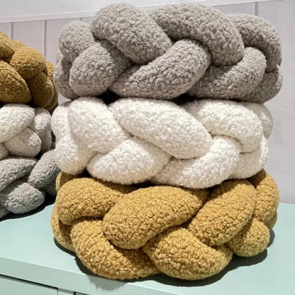 Trenza Protector de Cuna 200cm BOUCLE TOFFEE - MINIPIU