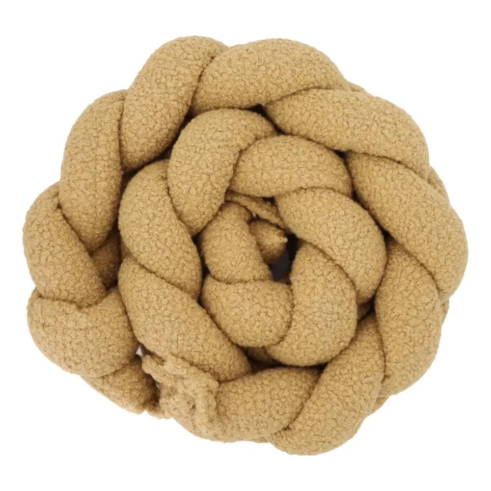 Trenza Protector de Cuna 200cm BOUCLE TOFFEE - MINIPIU