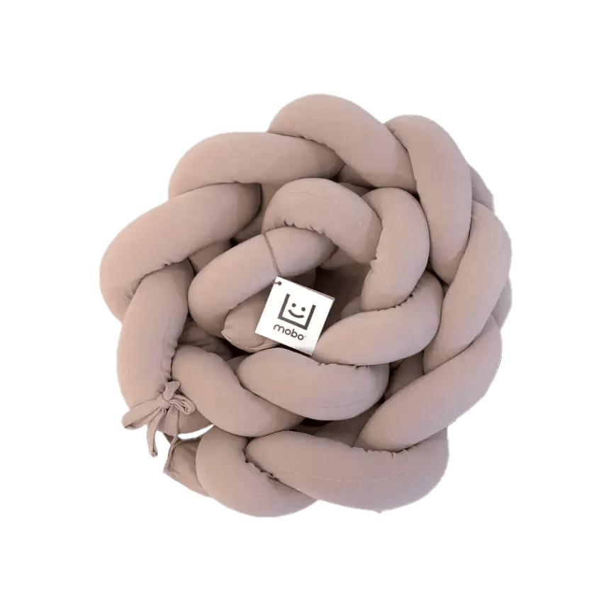 Trenza Protector de Cuna 210cm ROSA - MINIPIU