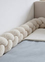 Trenza Protectora de Cuna y cama 200cm BOUCLE BLANCO - MINIPIU