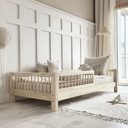 Cama montessori TENERIFE de pino macizo - MINIPIU