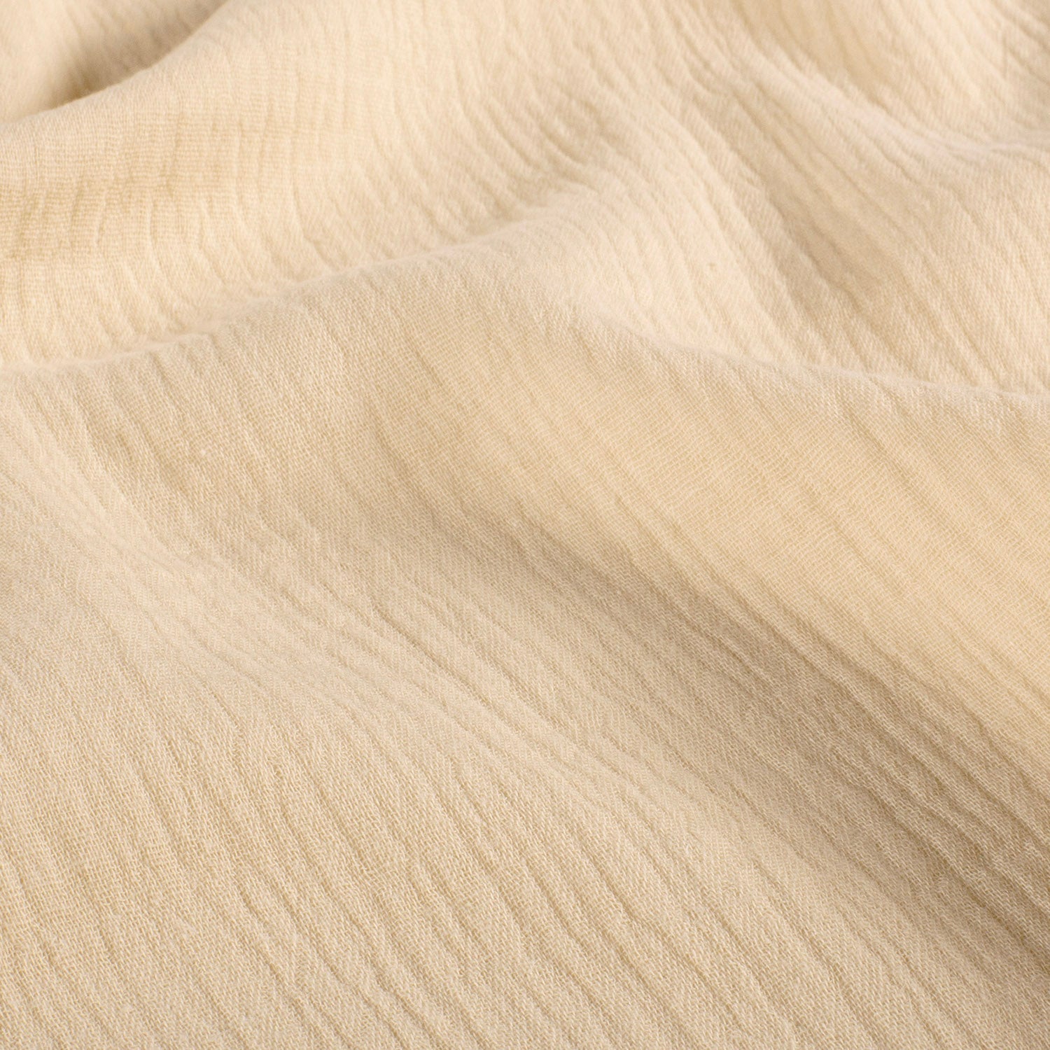 Trenza Protectora de Cuna y Cama en Algodón Muselina Beige | Chichonera Artesanal