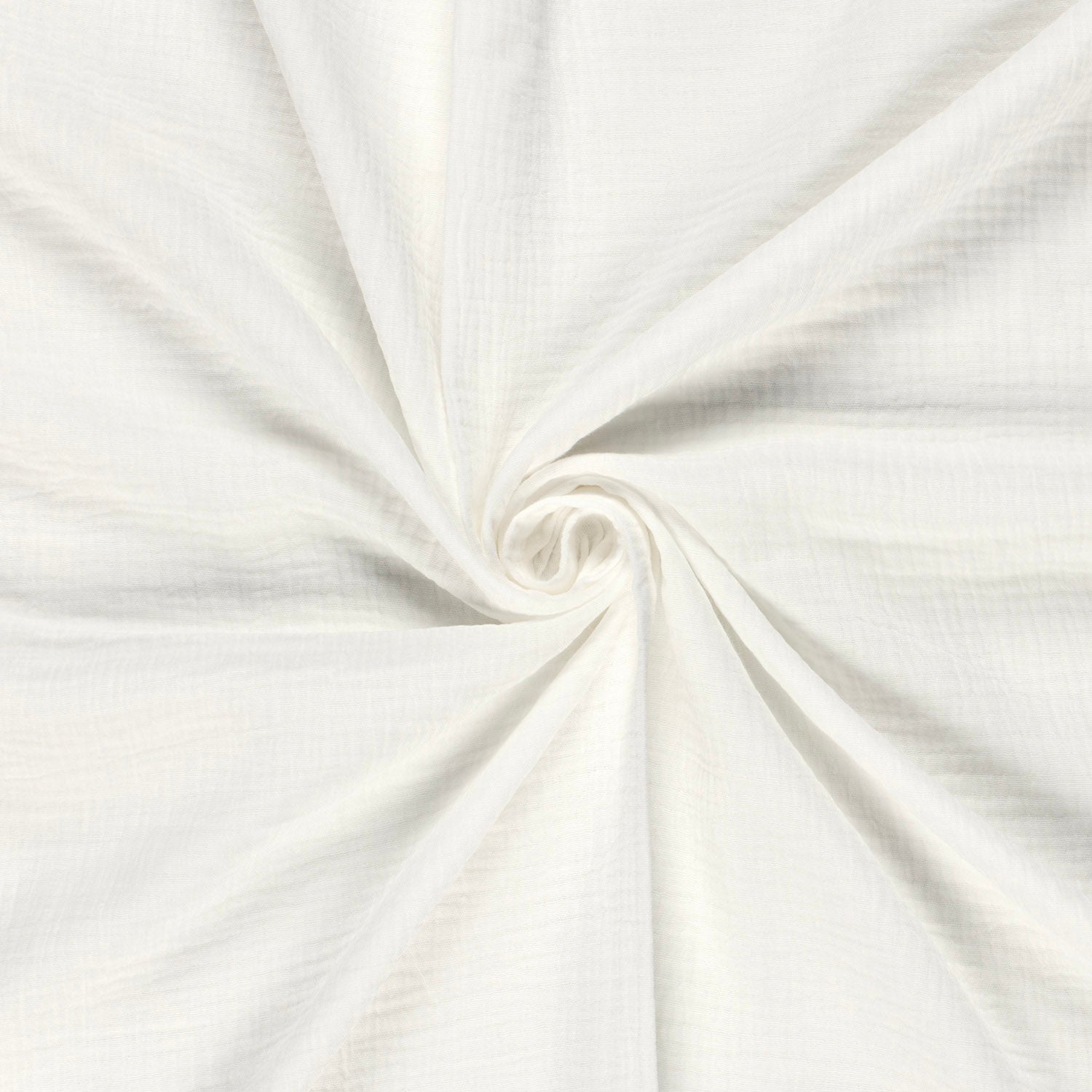 Trenza protectora para cuna y cama artesanal MUSELINA BLANCA