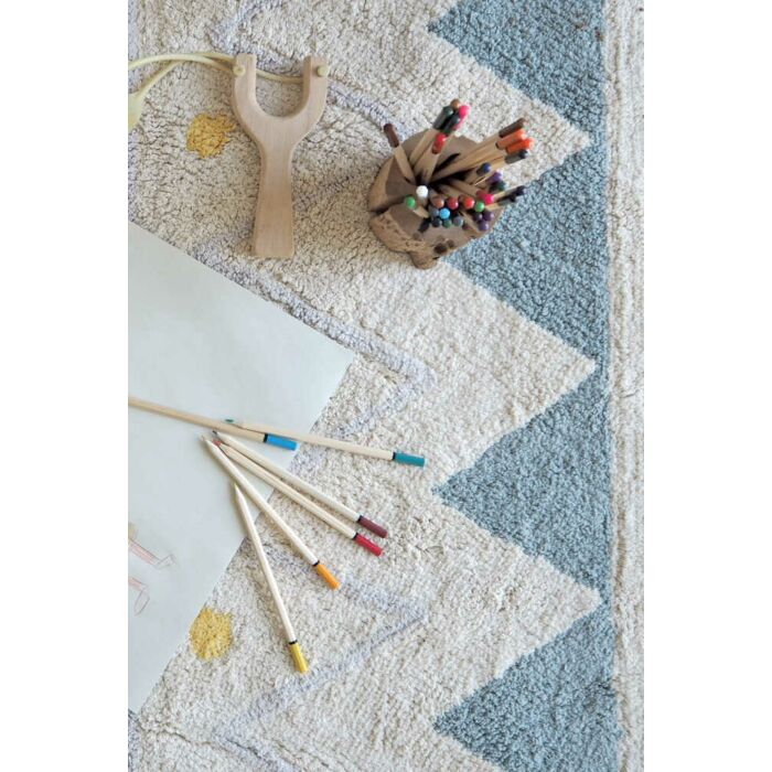 Alfombra Lavable Azteca Natural Vintage - MINIPIU