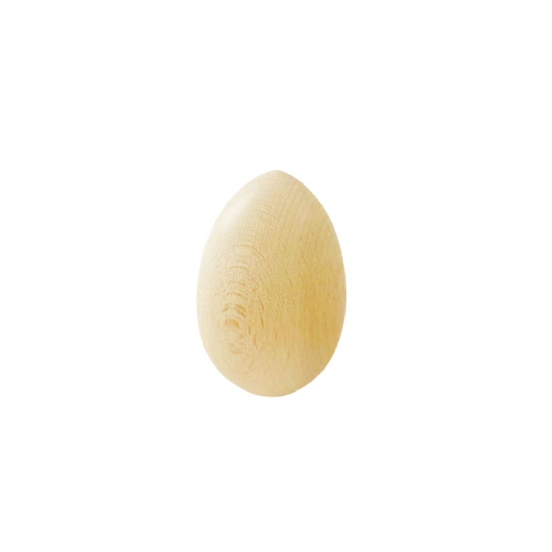 Ei aus Buchenholz